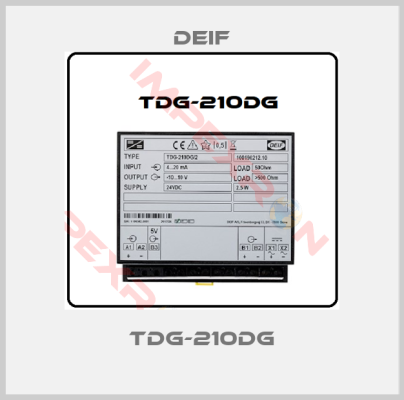 Deif-TDG-210DG