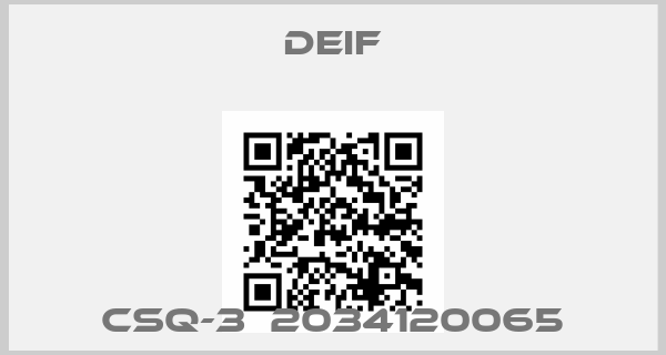 Deif-CSQ-3  2034120065