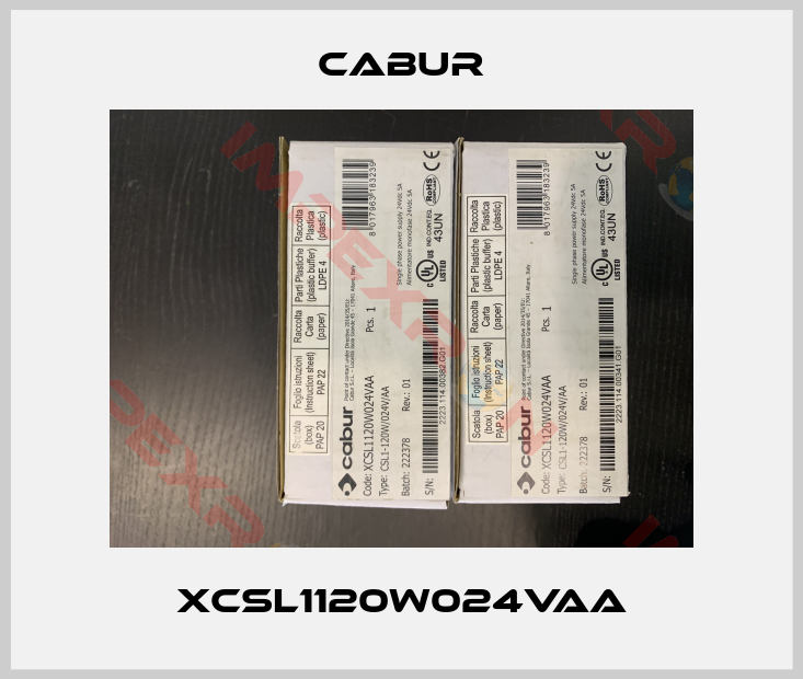 Cabur-XCSL1120W024VAA