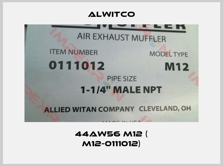 Alwitco-44AW56 M12 ( M12-0111012)