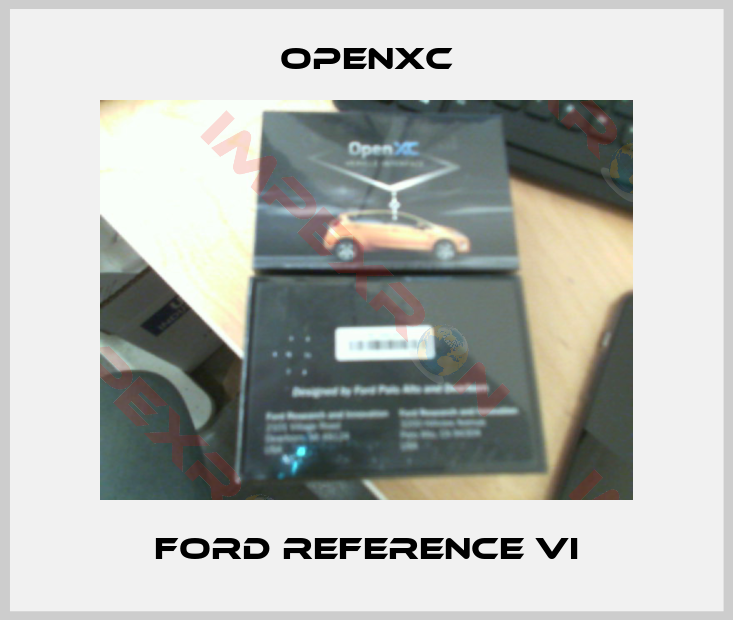 OpenXC-Ford Reference VI