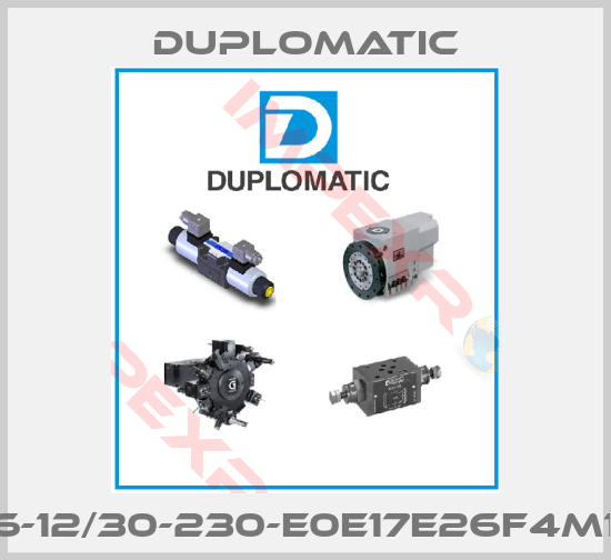Duplomatic-SM-H-16-12/30-230-E0E17E26F4M13R0T3