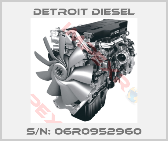 Detroit Diesel-S/N: 06R0952960