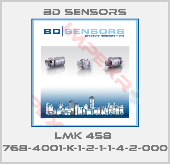 Bd Sensors-LMK 458  768-4001-K-1-2-1-1-4-2-000