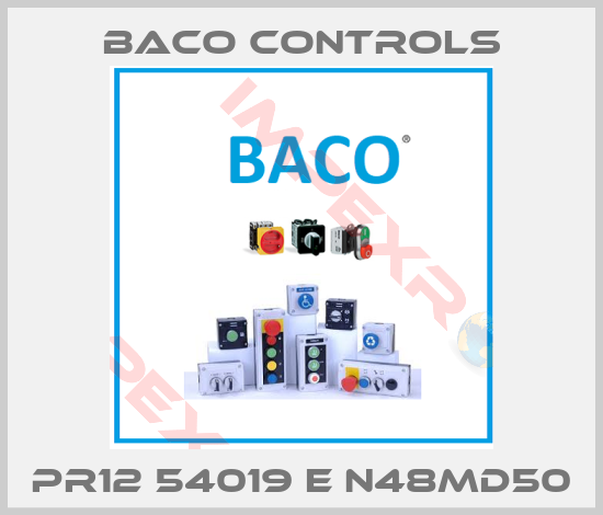 Baco Controls-PR12 54019 E N48MD50