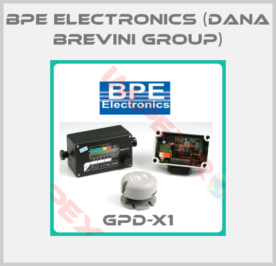BPE Electronics (Dana Brevini Group)-GPD-X1