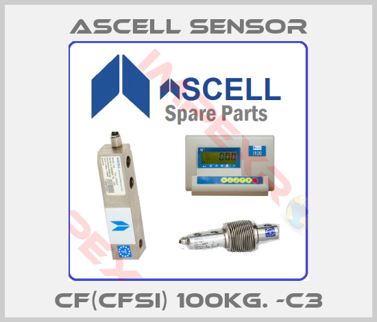Ascell Sensor-CF(CFSI) 100KG. -C3