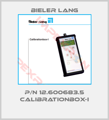 Bieler Lang-p/n 12.600683.5 Calibrationbox-I