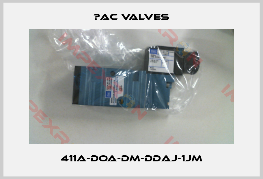 МAC Valves-411A-DOA-DM-DDAJ-1JM