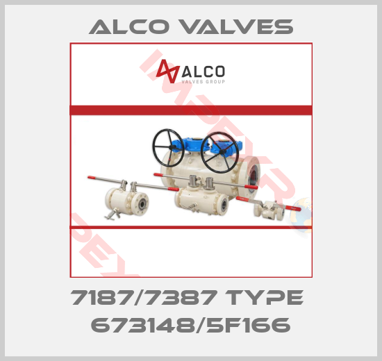 Alco Valves-7187/7387 Type  673148/5F166