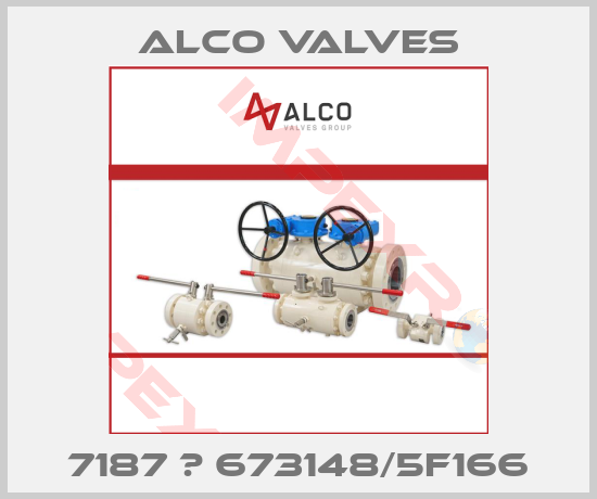 Alco Valves-7187 № 673148/5F166