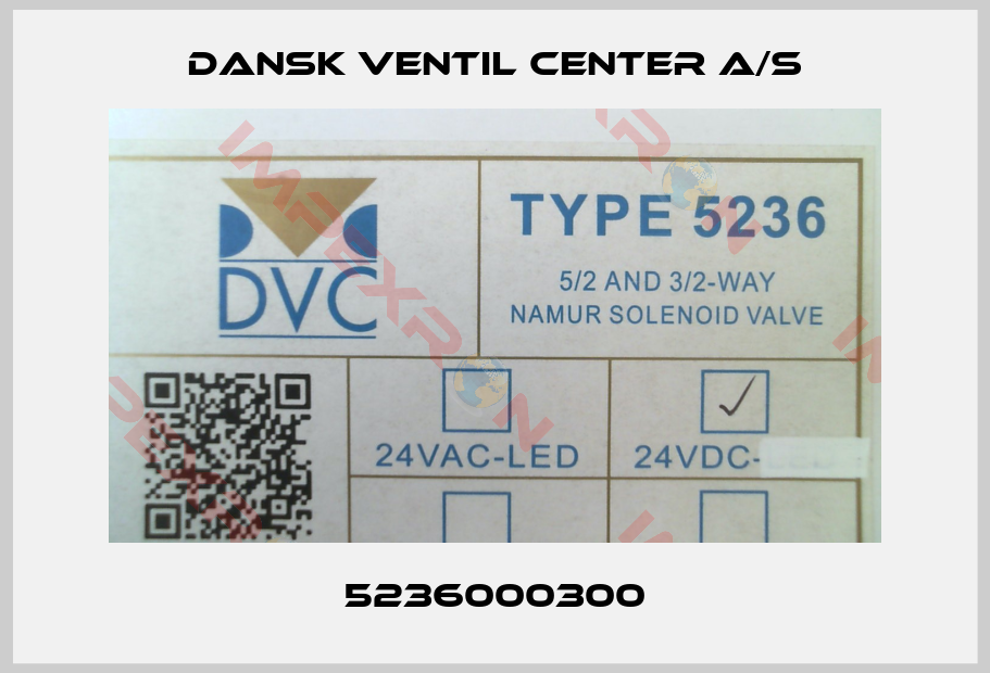 Dansk Ventil Center A/S-5236000300