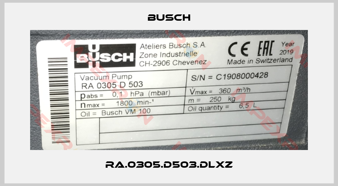 Busch-RA.0305.D503.DLXZ