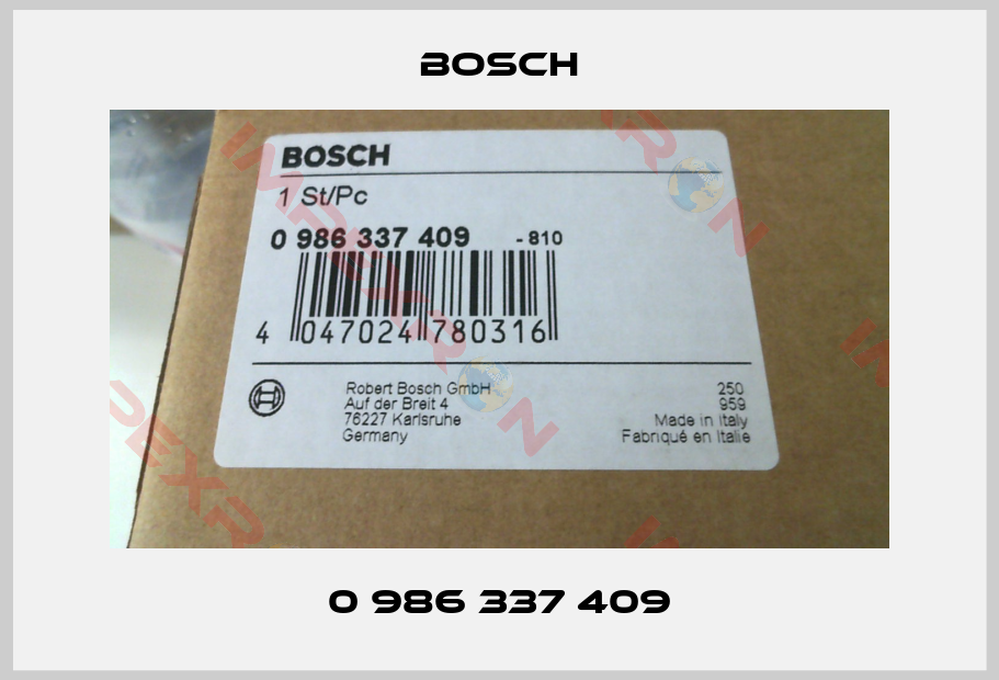 Bosch-0 986 337 409