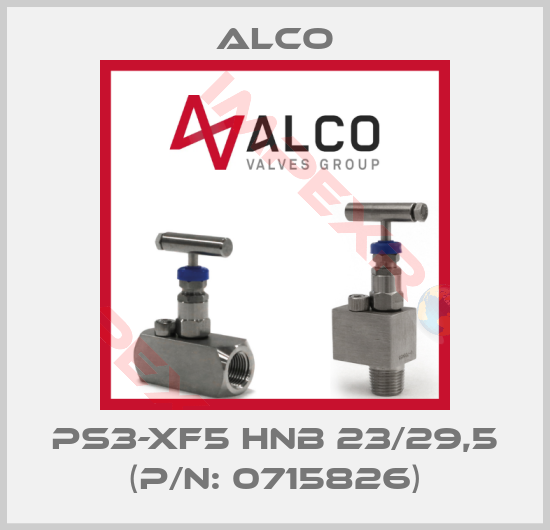 Alco-PS3-XF5 HNB 23/29,5 (P/N: 0715826)
