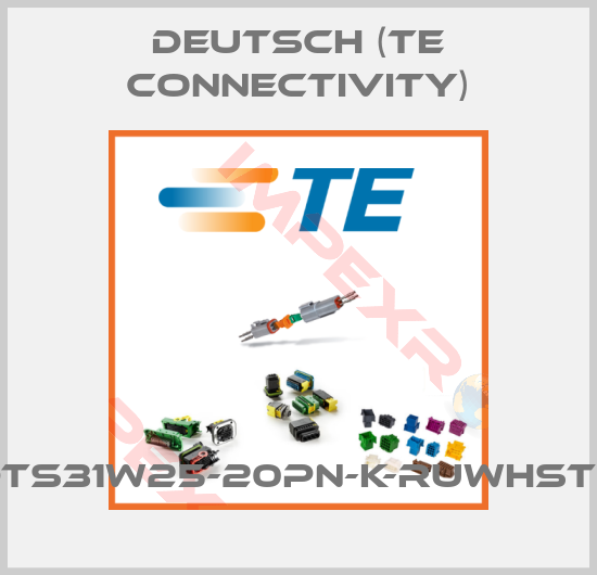 Deutsch (TE Connectivity)-DTS31W25-20PN-K-RUWHST2