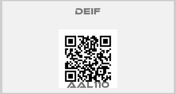 Deif-AAL110