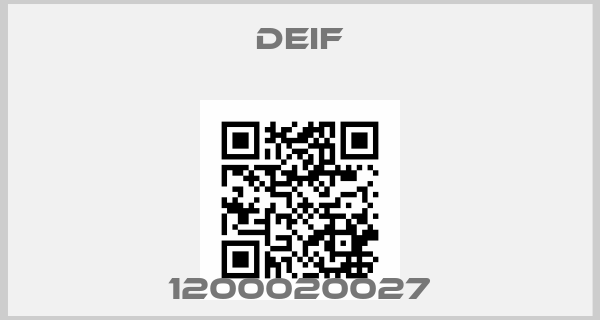 Deif-1200020027