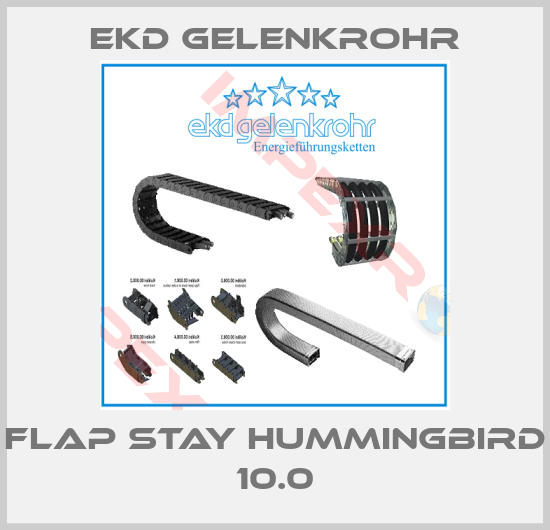 Ekd Gelenkrohr-Flap stay Hummingbird 10.0