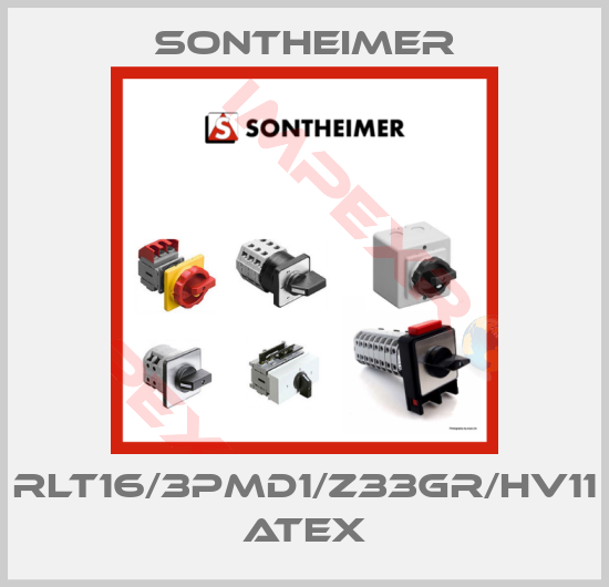 Sontheimer-RLT16/3PMD1/Z33GR/HV11 ATEX