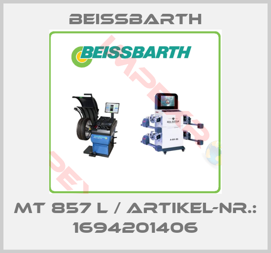 Beissbarth-MT 857 L / Artikel-Nr.: 1694201406