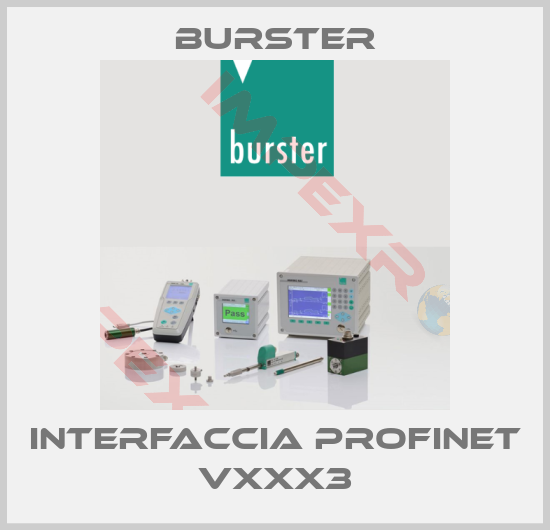 Burster-Interfaccia Profinet Vxxx3