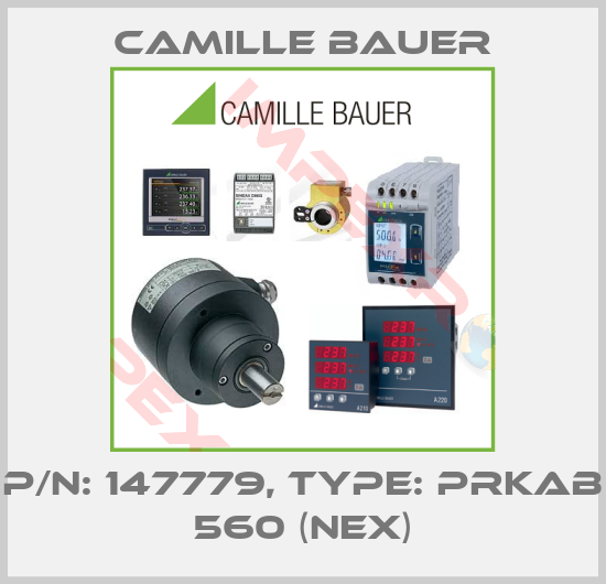 Camille Bauer-P/N: 147779, Type: PRKAB 560 (Nex)