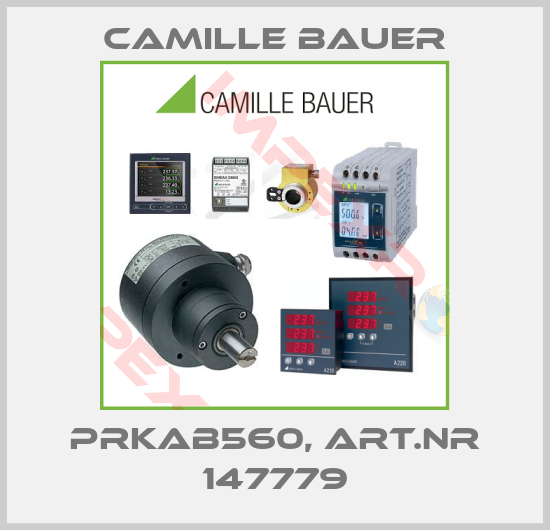 Camille Bauer-PRKAB560, ART.NR 147779 