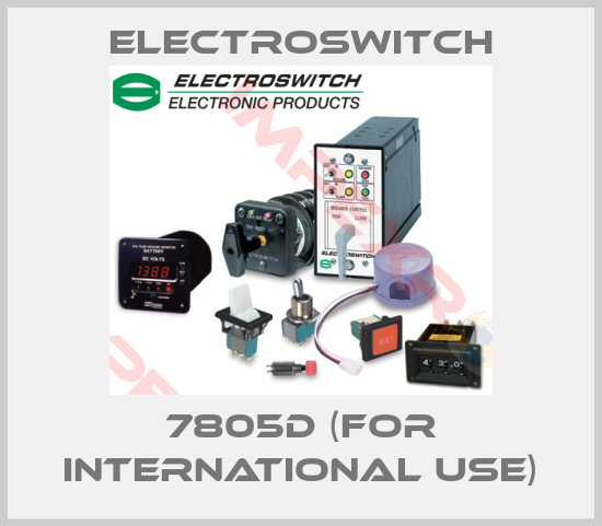 Electroswitch-7805D (for international use)