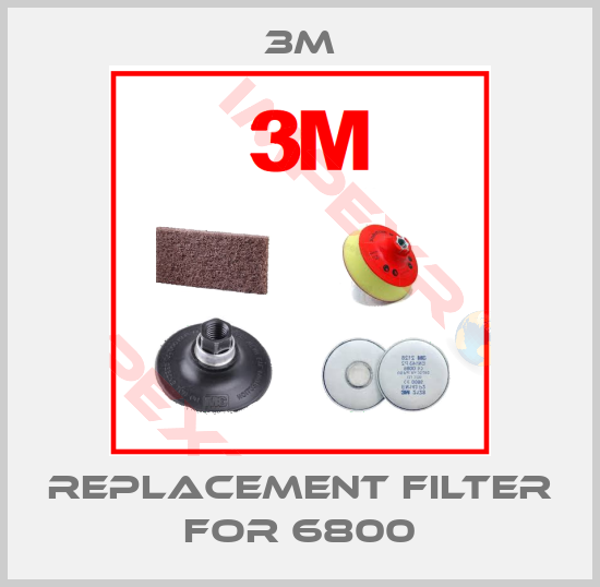 3M-Replacement filter for 6800