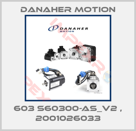 Danaher Motion-603 S60300-AS_V2 , 2001026033