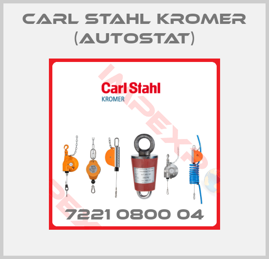 Carl Stahl Kromer (AUTOSTAT)-7221 0800 04