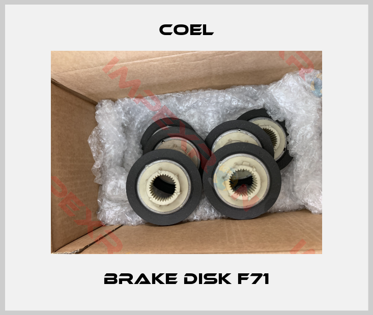 Coel-Brake Disk F71