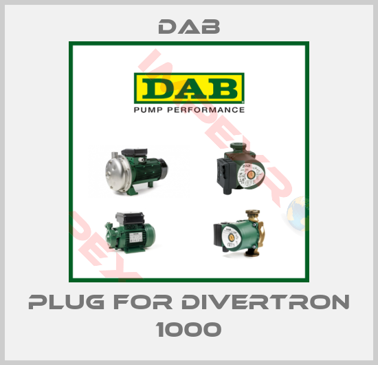 DAB-plug for Divertron 1000