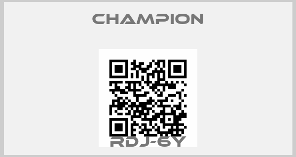 Champion-RDJ-6Y