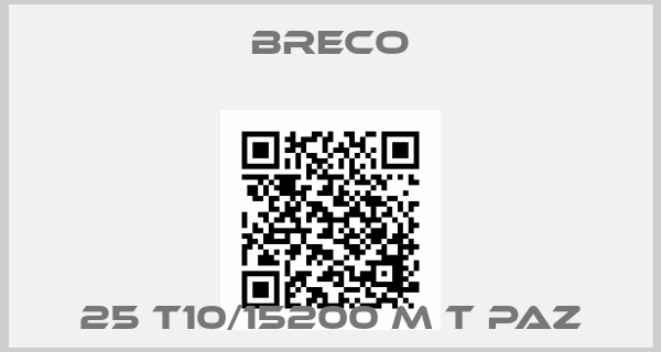 Breco-25 T10/15200 M T PAZ
