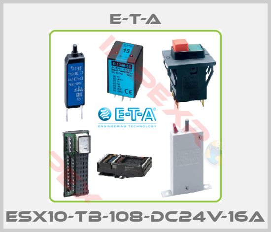 E-T-A-ESX10-TB-108-DC24V-16A