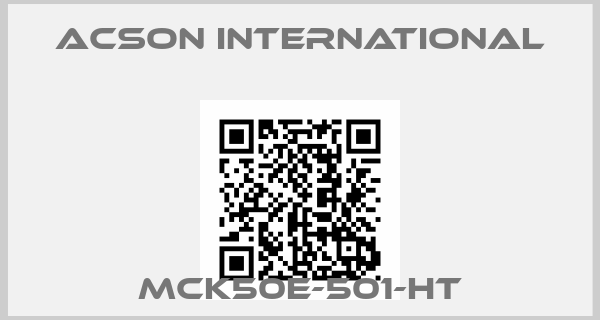 Acson International-MCK50E-501-HT