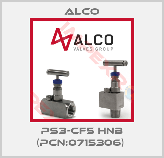 Alco-PS3-CF5 HNB (PCN:0715306) 