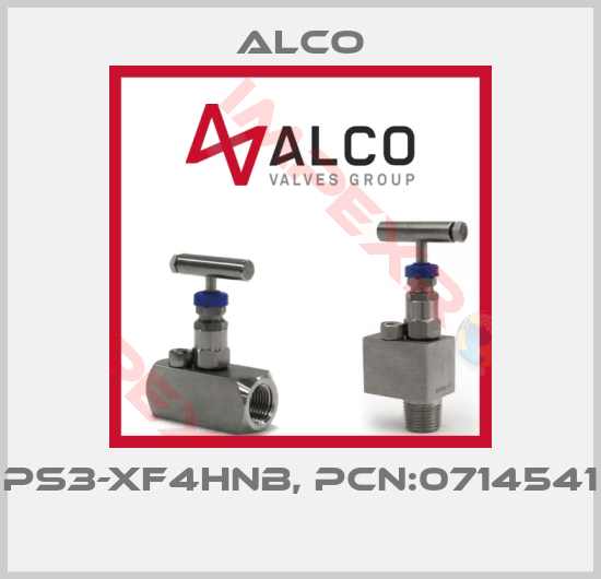 Alco-PS3-XF4HNB, PCN:0714541 