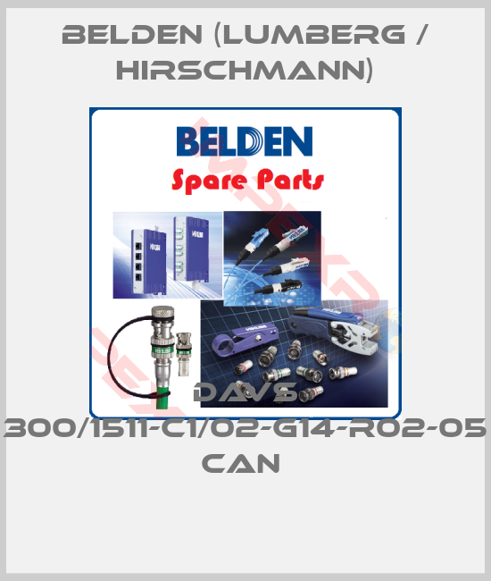 Belden (Lumberg / Hirschmann)-DAVS 300/1511-C1/02-G14-R02-05 CAN 