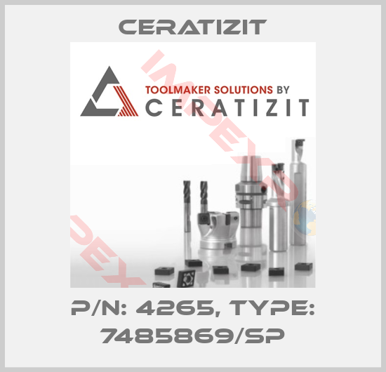 Ceratizit-P/N: 4265, Type: 7485869/SP