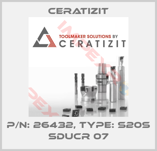 Ceratizit-P/N: 26432, Type: S20S SDUCR 07