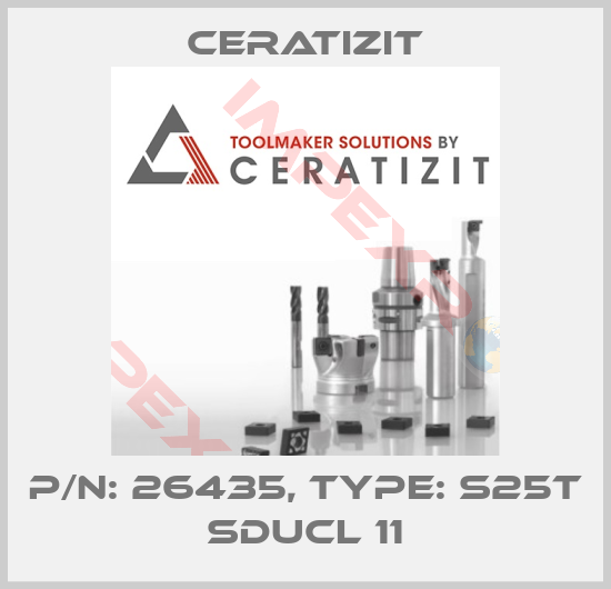 Ceratizit-P/N: 26435, Type: S25T SDUCL 11