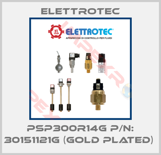 Elettrotec-PSP300R14G P/N: 30151121G (GOLD PLATED) 