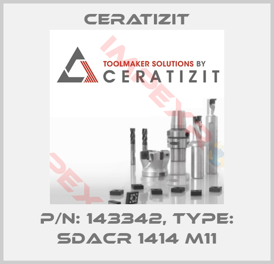 Ceratizit-P/N: 143342, Type: SDACR 1414 M11