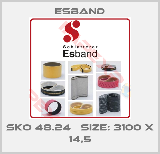 Esband-SKO 48.24   Size: 3100 x 14,5