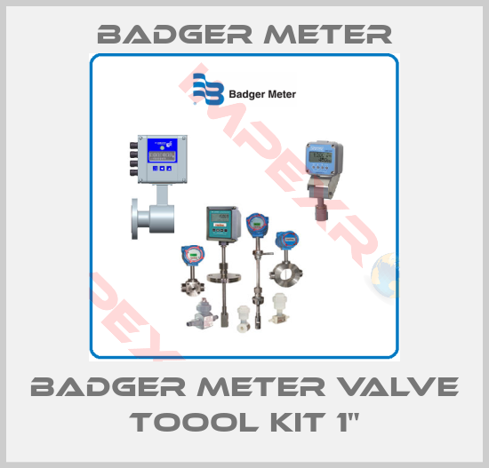 Badger Meter-Badger Meter Valve Toool Kit 1"