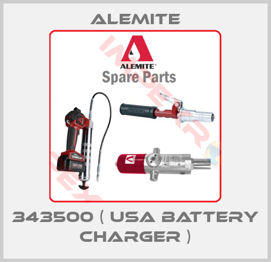 Alemite-343500 ( USA battery charger )