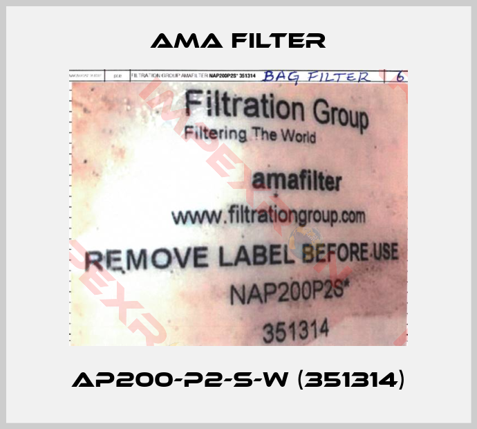 Ama Filter-AP200-P2-S-W (351314)